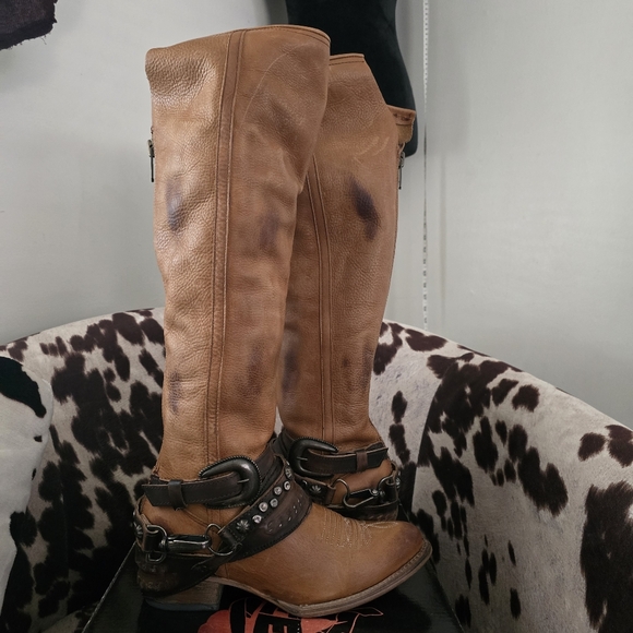 FREEBIRD Rodondo Tall Boots Size 9 - Picture 2 of 16